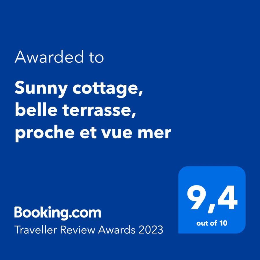 Sunny Cottage, Belle Terrasse, Proche Et Vue Mer Sainte-Luce Eksteriør billede